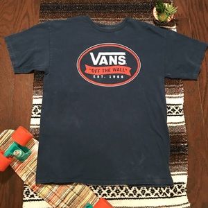 Vintage Vans Navy Tee